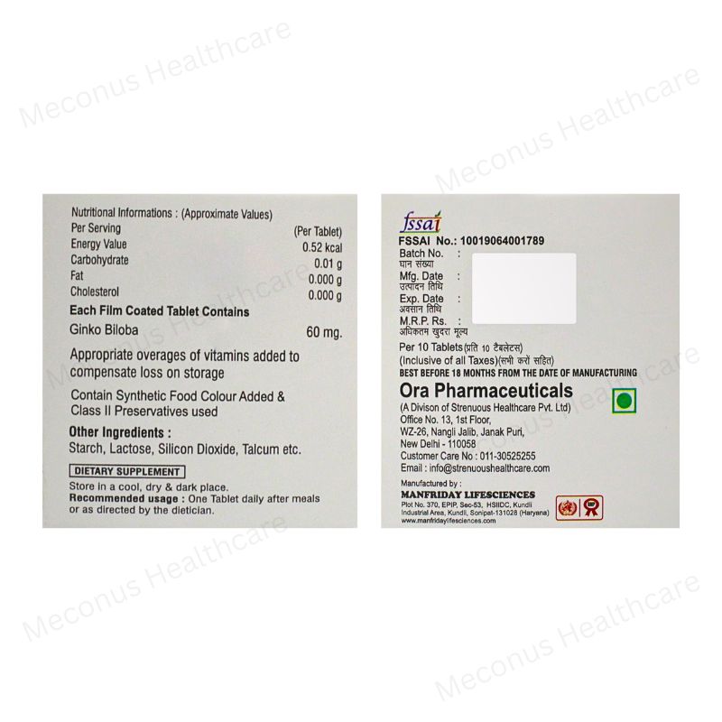Ginkora Tablets