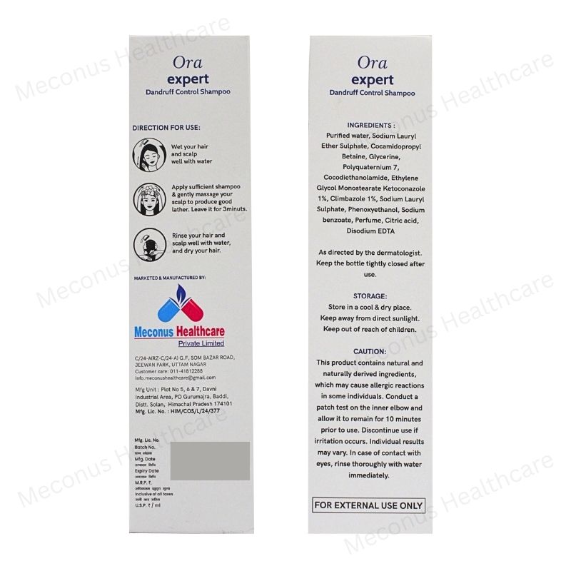 Ora Expert Dandruff Control Shampoo