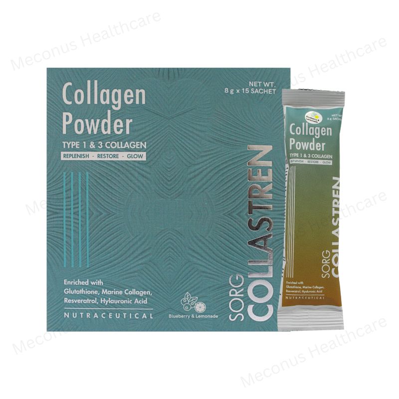 SORG Collastren Collagen Powder (Blueberry and Lemonade)