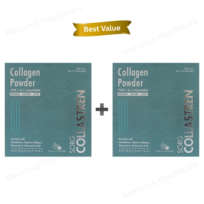 SORG Collastren Collagen Powder (Blueberry and Lemonade)